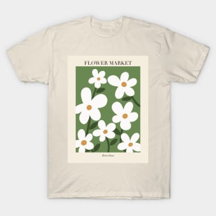 Flower Market Barcelona T-Shirt